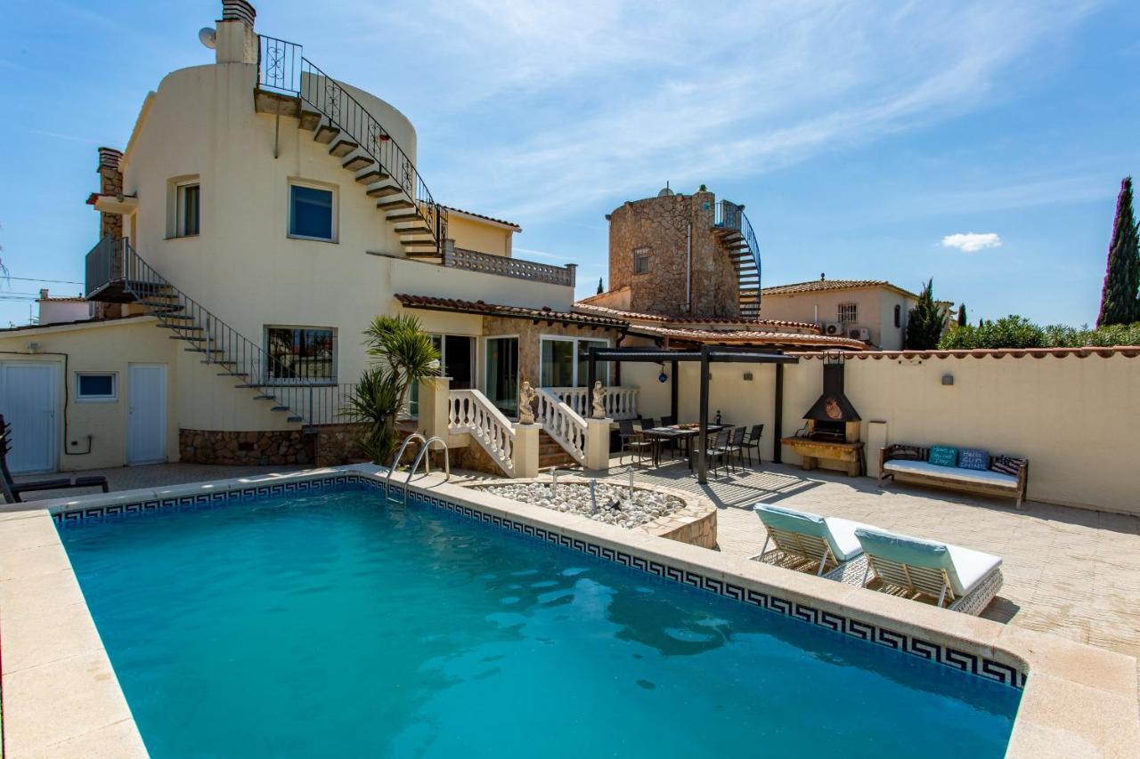 Welcs Villa Falconera 017 Emp Con Piscina Privada エンプリアブラバ エクステリア 写真